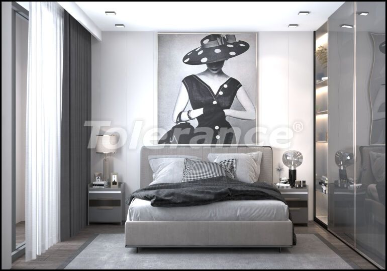 Квартира от застройщика в Эрдемли, Мерсин вид на море с бассейном: купить недвижимость в Турции - 58453