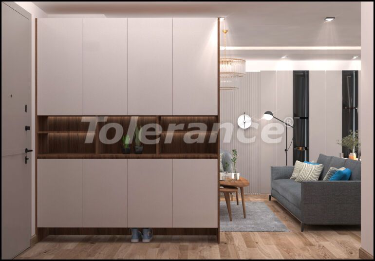 Квартира от застройщика в Эрдемли, Мерсин вид на море с бассейном: купить недвижимость в Турции - 58454