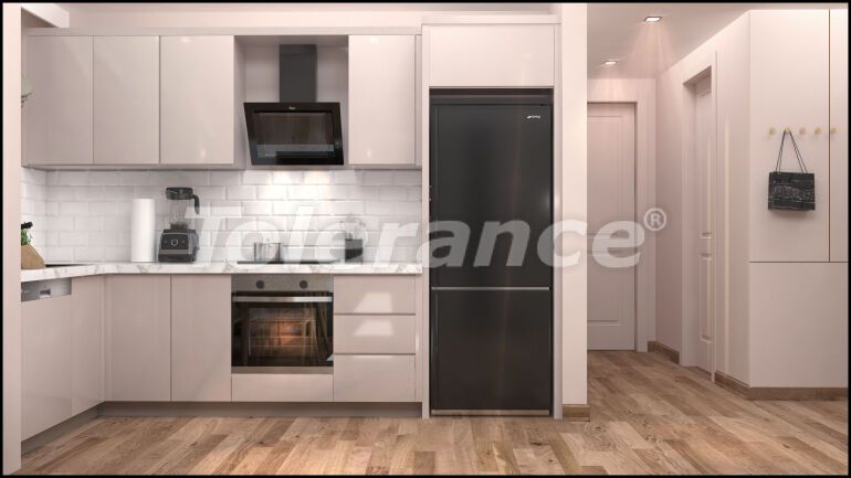 Квартира от застройщика в Эрдемли, Мерсин вид на море с бассейном: купить недвижимость в Турции - 58455