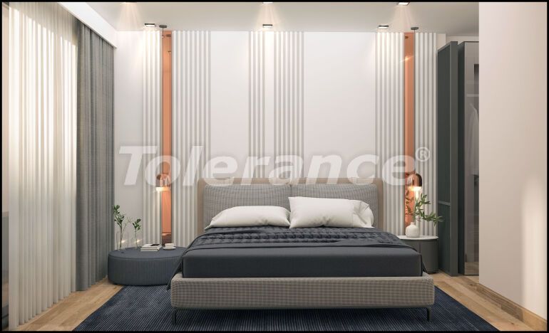 Квартира от застройщика в Эрдемли, Мерсин вид на море с бассейном: купить недвижимость в Турции - 58463