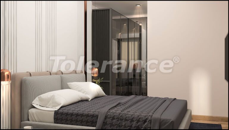 Квартира от застройщика в Эрдемли, Мерсин вид на море с бассейном: купить недвижимость в Турции - 58464