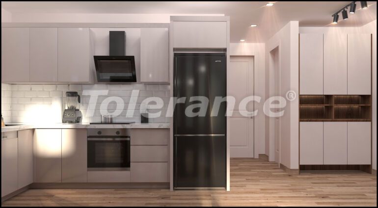 Квартира от застройщика в Эрдемли, Мерсин вид на море с бассейном: купить недвижимость в Турции - 58471