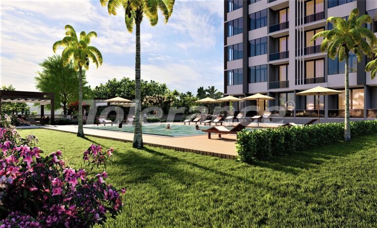 Квартира от застройщика в Эрдемли, Мерсин вид на море с бассейном в рассрочку - 59959 Квартира от застройщика в Эрдемли, Мерсин вид на море с бассейном в рассрочку: купить недвижимость в Турции - 59959