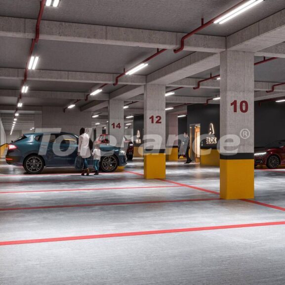 Квартира от застройщика в Эрдемли, Мерсин вид на море с бассейном: купить недвижимость в Турции - 61277