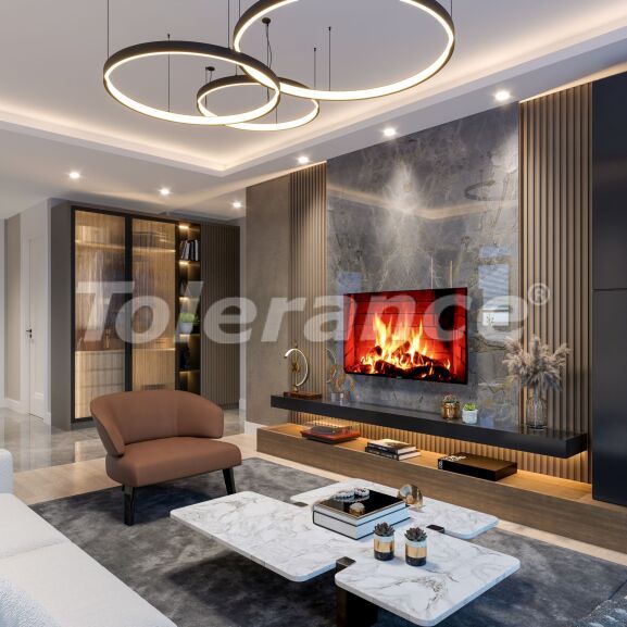 Квартира от застройщика в Эрдемли, Мерсин вид на море с бассейном: купить недвижимость в Турции - 61293