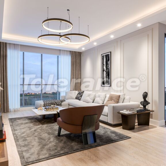 Квартира от застройщика в Эрдемли, Мерсин вид на море с бассейном: купить недвижимость в Турции - 61294