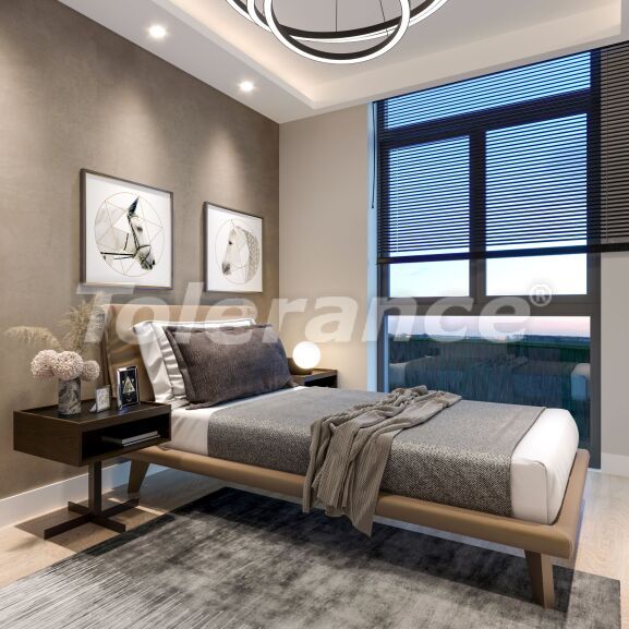 Квартира от застройщика в Эрдемли, Мерсин вид на море с бассейном: купить недвижимость в Турции - 61297