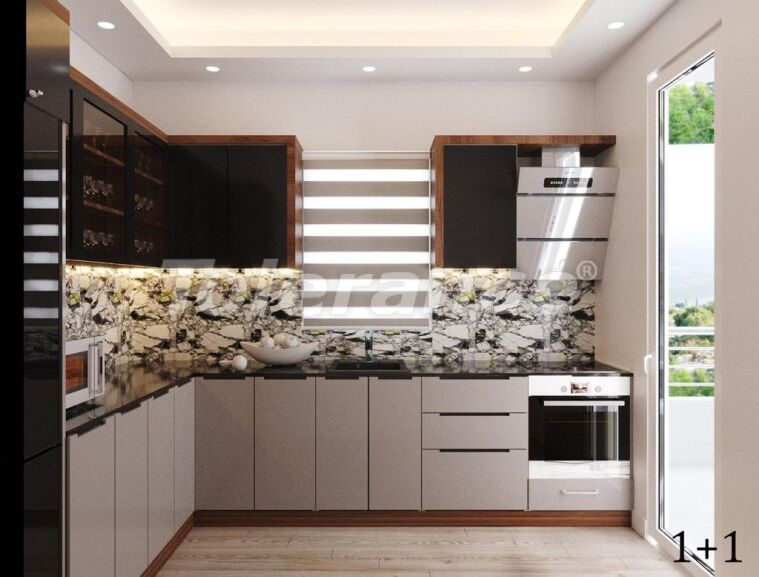 Квартира от застройщика в Эрдемли, Мерсин вид на море с бассейном в рассрочку: купить недвижимость в Турции - 61351