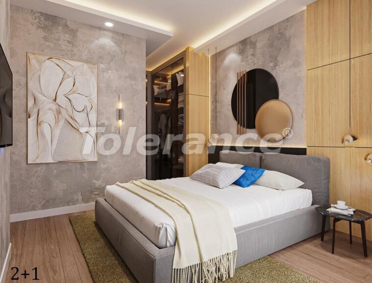 Квартира от застройщика в Эрдемли, Мерсин вид на море с бассейном в рассрочку: купить недвижимость в Турции - 61352