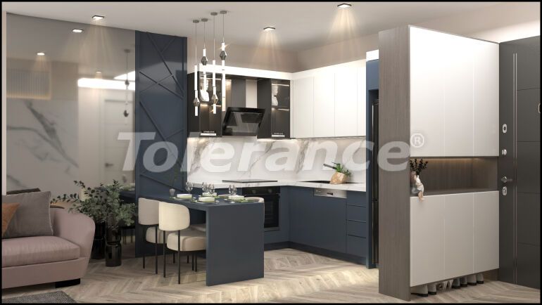 Квартира от застройщика в Эрдемли, Мерсин вид на море с бассейном в рассрочку: купить недвижимость в Турции - 63008