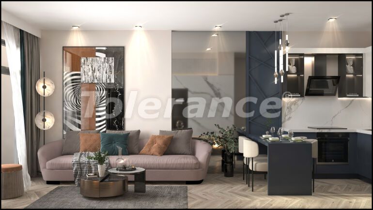 Квартира от застройщика в Эрдемли, Мерсин вид на море с бассейном в рассрочку: купить недвижимость в Турции - 63013