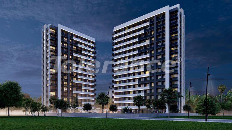 Квартира от застройщика в Эрдемли, Мерсин вид на море с бассейном в рассрочку: купить недвижимость в Турции - 63022