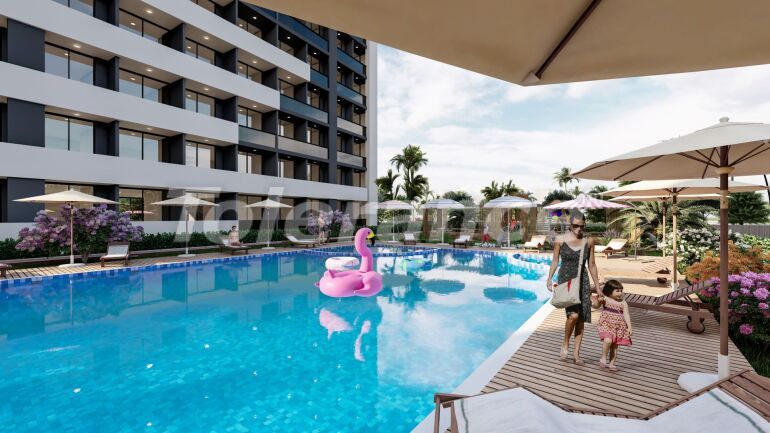 Квартира от застройщика в Эрдемли, Мерсин вид на море с бассейном в рассрочку: купить недвижимость в Турции - 63026