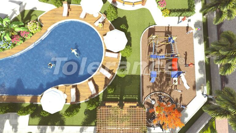 Квартира от застройщика в Эрдемли, Мерсин с бассейном в рассрочку: купить недвижимость в Турции - 64985