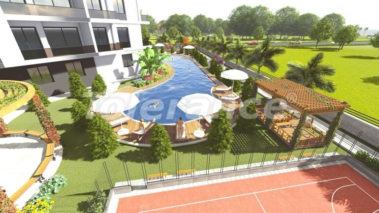 Квартира от застройщика в Эрдемли, Мерсин с бассейном в рассрочку: купить недвижимость в Турции - 64988