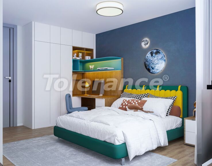 Квартира от застройщика в Эрдемли, Мерсин с бассейном в рассрочку: купить недвижимость в Турции - 64997