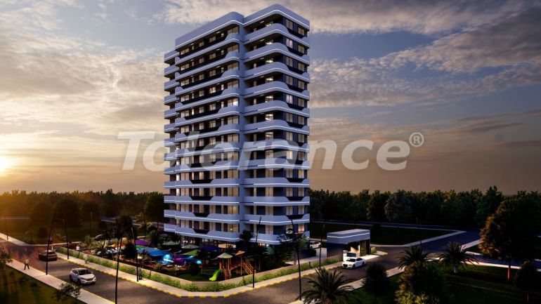 Квартира от застройщика в Эрдемли, Мерсин вид на море с бассейном в рассрочку: купить недвижимость в Турции - 65646