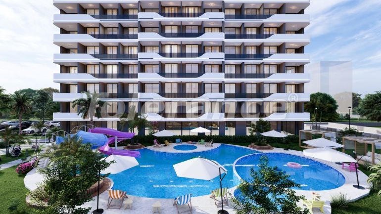 Квартира от застройщика в Эрдемли, Мерсин вид на море с бассейном в рассрочку: купить недвижимость в Турции - 65751