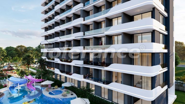 Квартира от застройщика в Эрдемли, Мерсин вид на море с бассейном в рассрочку: купить недвижимость в Турции - 65757