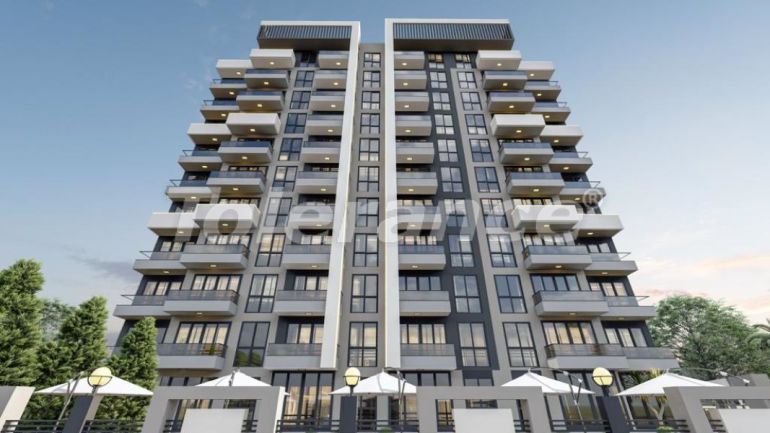 Квартира от застройщика в Эрдемли, Мерсин с бассейном в рассрочку: купить недвижимость в Турции - 67044