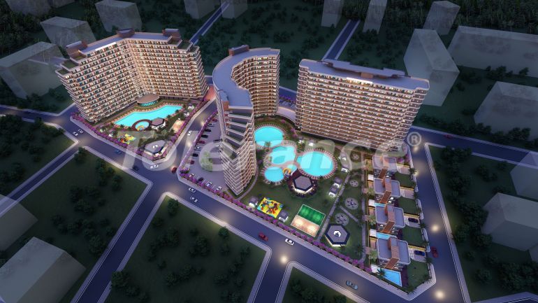 Квартира от застройщика в Эрдемли, Мерсин с бассейном в рассрочку: купить недвижимость в Турции - 67400