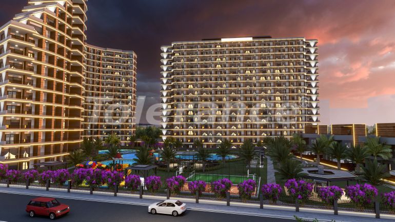 Квартира от застройщика в Эрдемли, Мерсин с бассейном в рассрочку: купить недвижимость в Турции - 67401