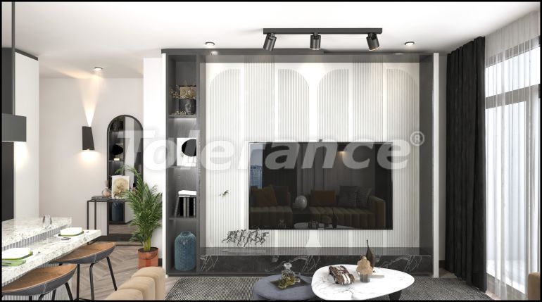 Квартира от застройщика в Эрдемли, Мерсин с бассейном в рассрочку: купить недвижимость в Турции - 67882