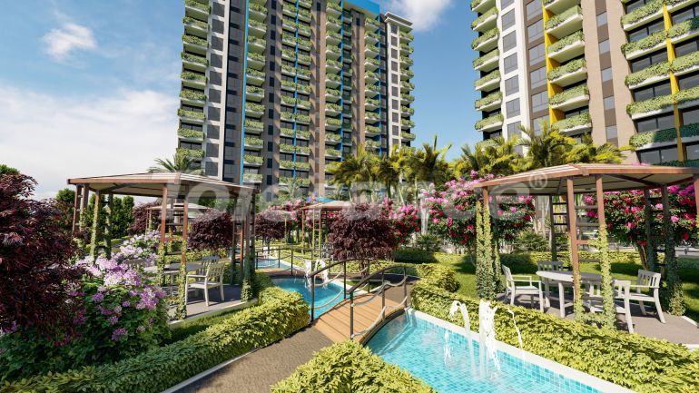 Квартира от застройщика в Эрдемли, Мерсин вид на море с бассейном в рассрочку: купить недвижимость в Турции - 82113