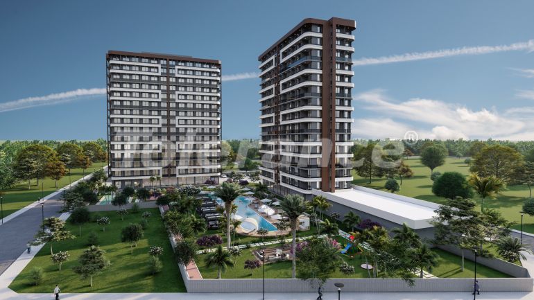 Квартира от застройщика в Эрдемли, Мерсин с бассейном в рассрочку: купить недвижимость в Турции - 82156