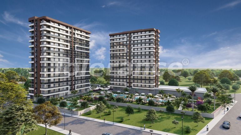 Квартира от застройщика в Эрдемли, Мерсин с бассейном в рассрочку: купить недвижимость в Турции - 82157