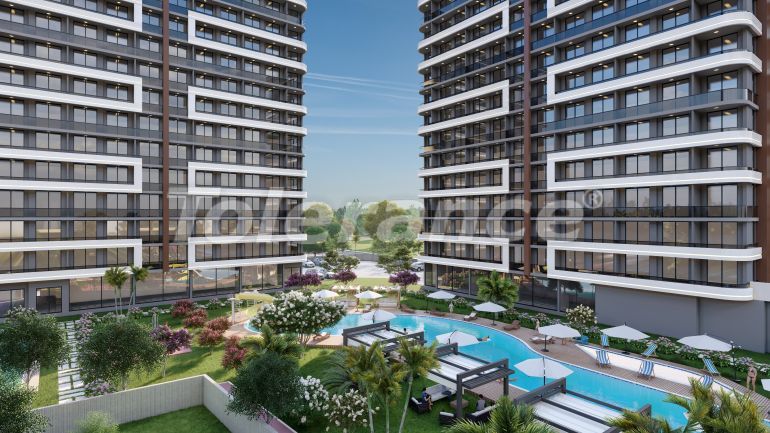 Квартира от застройщика в Эрдемли, Мерсин с бассейном в рассрочку: купить недвижимость в Турции - 82161