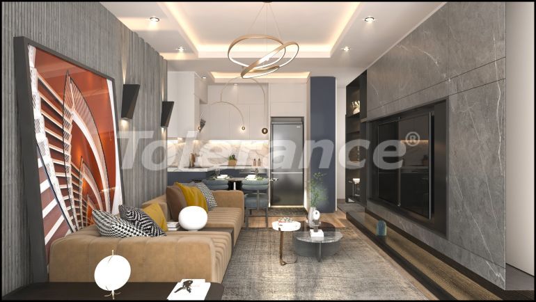 Квартира от застройщика в Эрдемли, Мерсин с бассейном в рассрочку: купить недвижимость в Турции - 82189