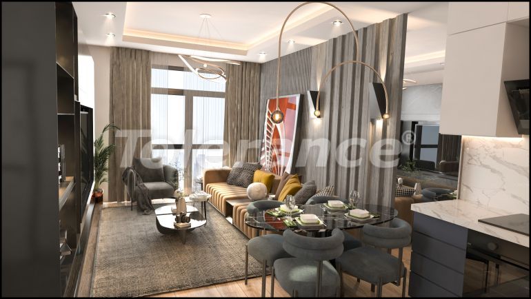 Квартира от застройщика в Эрдемли, Мерсин с бассейном в рассрочку: купить недвижимость в Турции - 82194