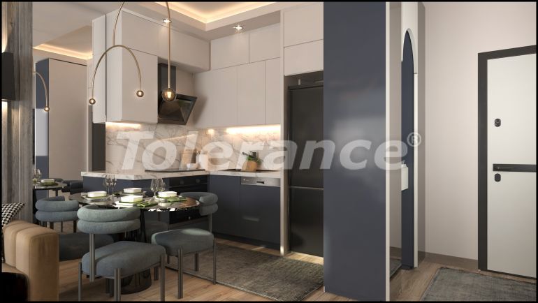 Квартира от застройщика в Эрдемли, Мерсин с бассейном в рассрочку: купить недвижимость в Турции - 82196