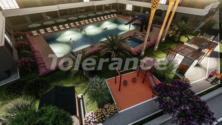 Квартира от застройщика в Эрдемли, Мерсин с бассейном в рассрочку: купить недвижимость в Турции - 85273