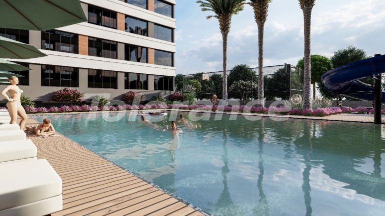 Квартира от застройщика в Эрдемли, Мерсин с бассейном в рассрочку: купить недвижимость в Турции - 85277