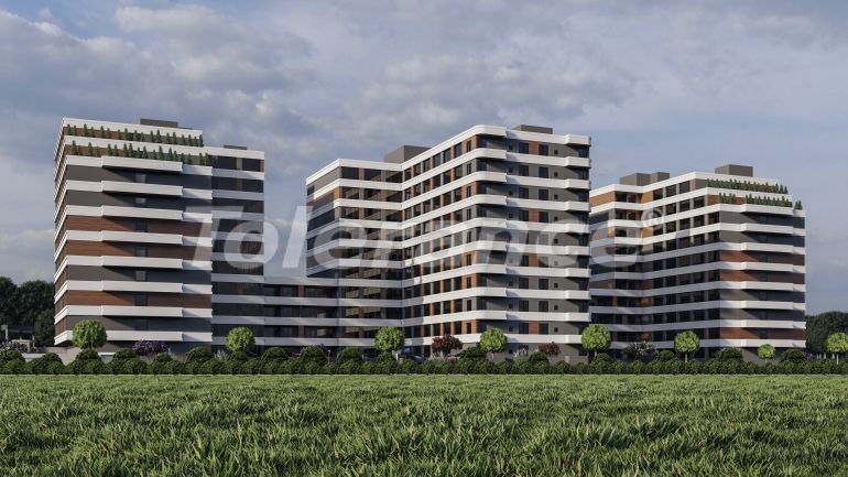 Квартира от застройщика в Эрдемли, Мерсин с бассейном в рассрочку: купить недвижимость в Турции - 85640