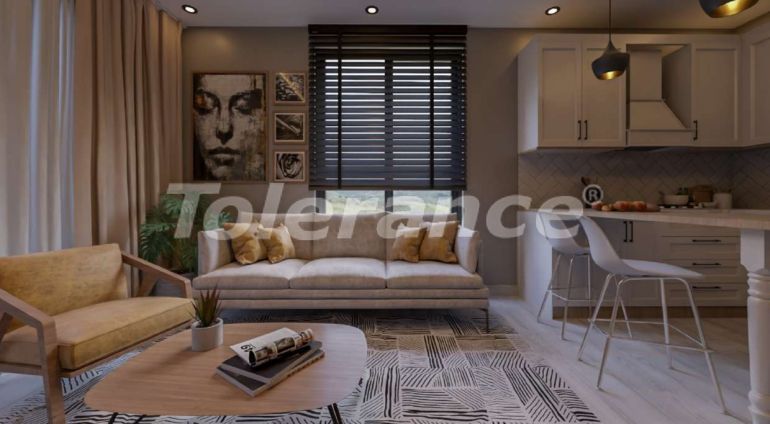 Квартира от застройщика в Эрдемли, Мерсин с бассейном: купить недвижимость в Турции - 95722