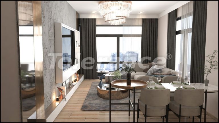 Квартира от застройщика в Эрдемли, Мерсин с бассейном: купить недвижимость в Турции - 96177