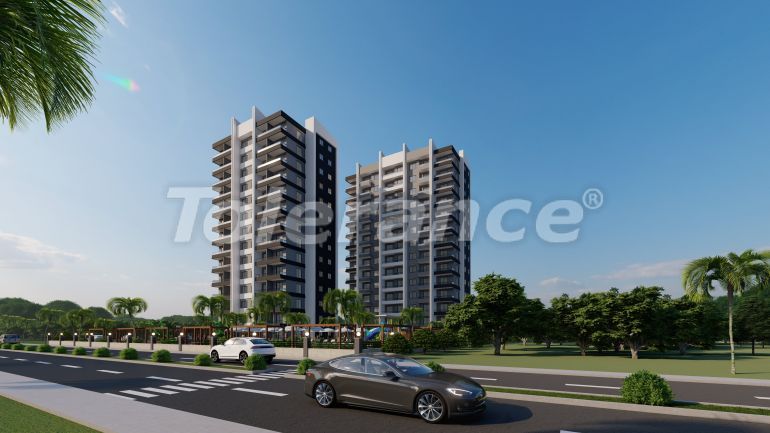 Квартира от застройщика в Эрдемли, Мерсин вид на море с бассейном в рассрочку: купить недвижимость в Турции - 98885