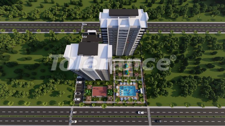 Квартира от застройщика в Эрдемли, Мерсин вид на море с бассейном в рассрочку: купить недвижимость в Турции - 98886