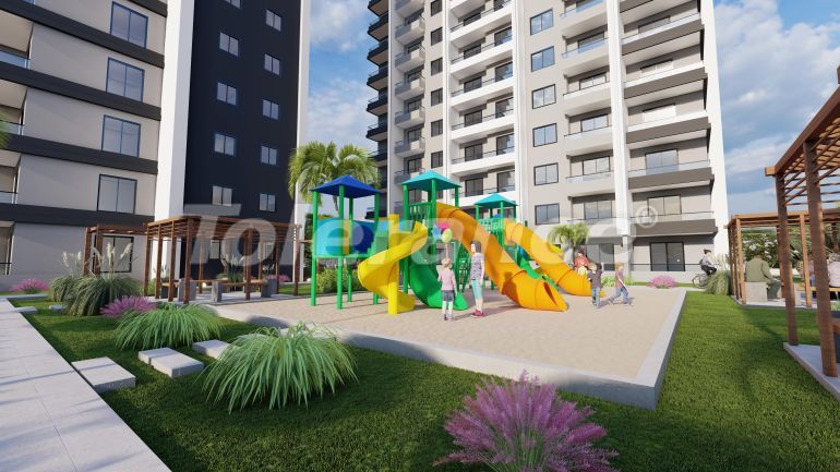 Квартира от застройщика в Эрдемли, Мерсин вид на море с бассейном в рассрочку: купить недвижимость в Турции - 98888