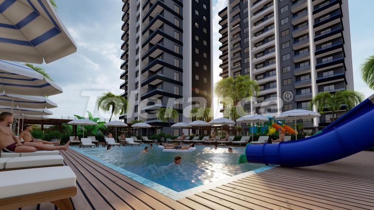 Квартира от застройщика в Эрдемли, Мерсин вид на море с бассейном в рассрочку: купить недвижимость в Турции - 98889