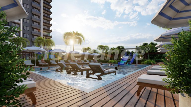 Квартира от застройщика в Эрдемли, Мерсин вид на море с бассейном в рассрочку: купить недвижимость в Турции - 98890
