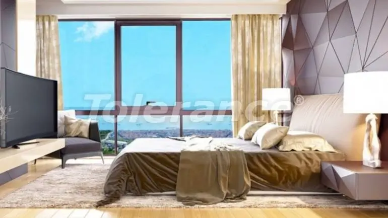 Квартира от застройщика в Эсеньюрт, Стамбул вид на море с бассейном: купить недвижимость в Турции - 27132