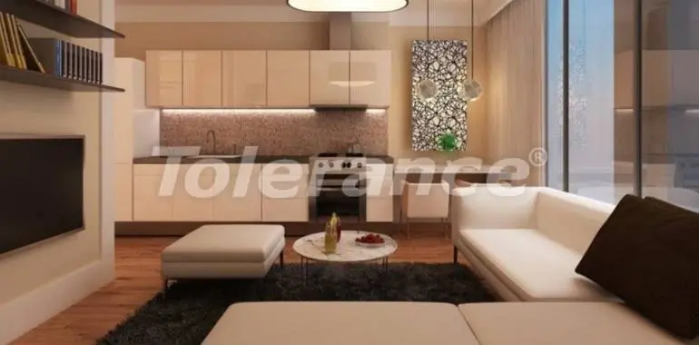 Квартира от застройщика в Эсеньюрт, Стамбул вид на море с бассейном: купить недвижимость в Турции - 27136