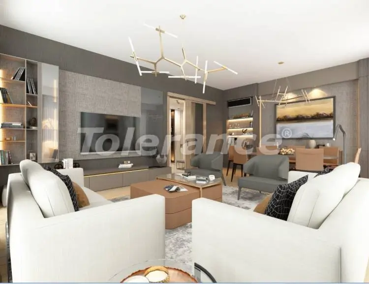 Квартира от застройщика в Эсеньюрт, Стамбул с бассейном - 31946 Квартира от застройщика в Эсеньюрт, Стамбул с бассейном: купить недвижимость в Турции - 31946