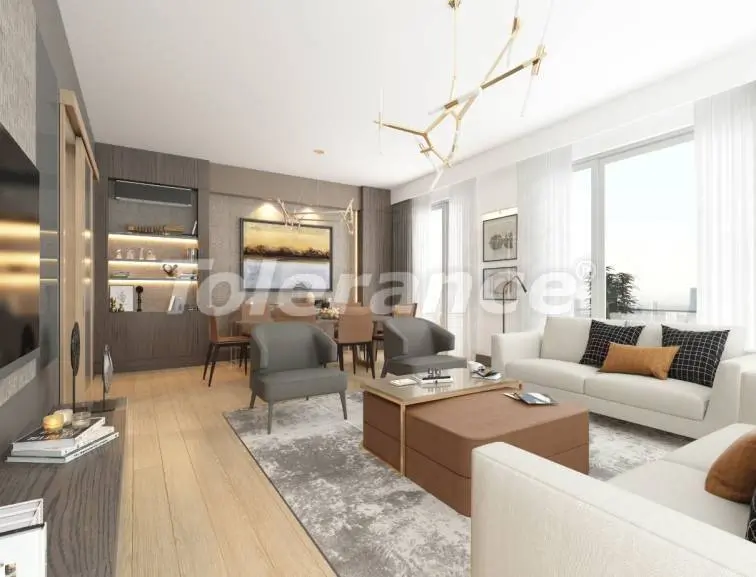 Квартира от застройщика в Эсеньюрт, Стамбул с бассейном - 31948 Квартира от застройщика в Эсеньюрт, Стамбул с бассейном: купить недвижимость в Турции - 31948