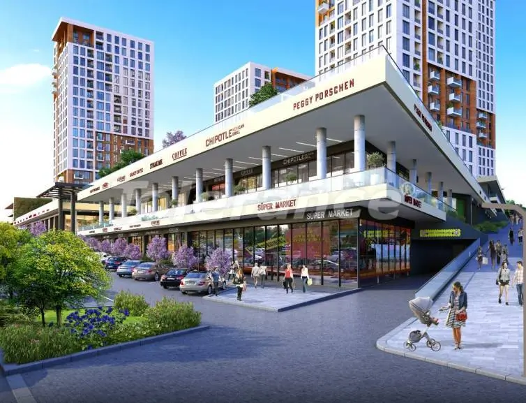 Квартира от застройщика в Эсеньюрт, Стамбул с бассейном - 31954 Квартира от застройщика в Эсеньюрт, Стамбул с бассейном: купить недвижимость в Турции - 31954