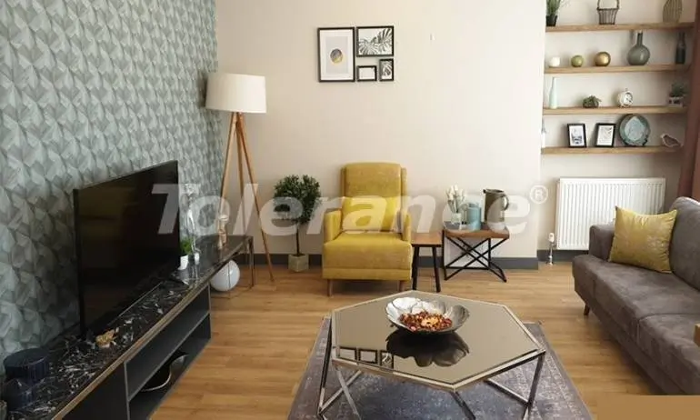 Квартира от застройщика в Эсеньюрт, Стамбул вид на море с бассейном: купить недвижимость в Турции - 36866